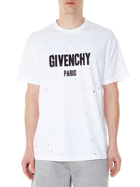 price of givenchy t shirt|givenchy t shirt size chart.